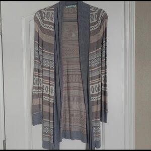 Maurice’s Aztec pattern sweater / cardigan Sz. S
